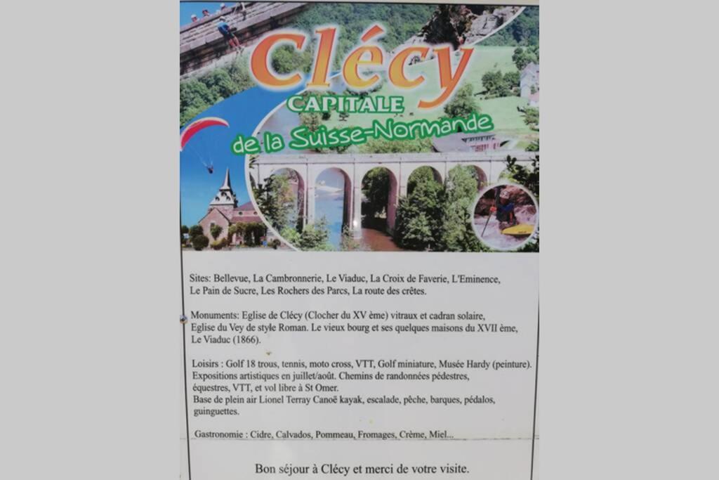 La Maison Reseau Cycle Et Gites Clécy Exteriér fotografie