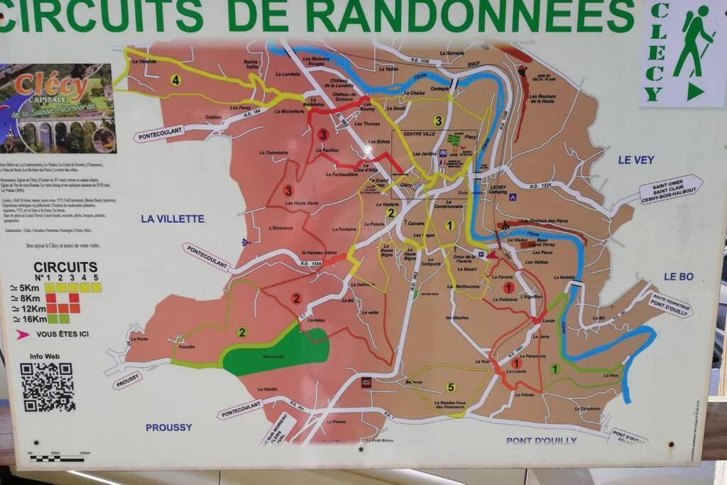 La Maison Reseau Cycle Et Gites Clécy Exteriér fotografie